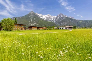 View of landscape near Ulrich am Pillersee, Austrian Alps, Tyrol, Austria, Europe View of landscape near Ulrich am Pillersee, Austrian Alps, Tyrol, Austria, Europe