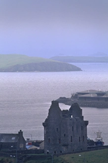 Outdoor Travel Destinations UK Prints: View of Scalloway