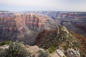 US National Park Photography Prints: The view to the southeast from Point Sublime after sunset
