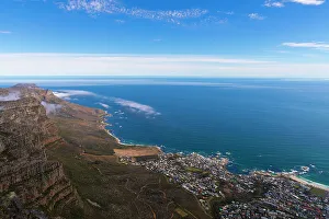 Table Mountain View Prints: View from Table Mountain, Cape Town, Western Cape Province, South Africa, Africa