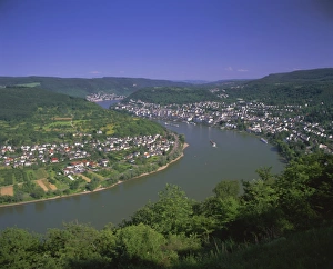 Rhine Valley Landscape Photography Prints: View from Vierseenbick viewpoint