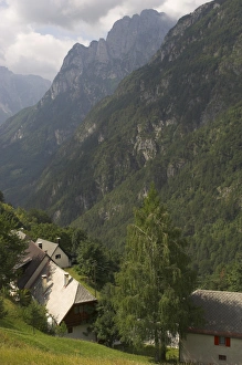 Julian Alps Scenery Prints: Village of Strmec