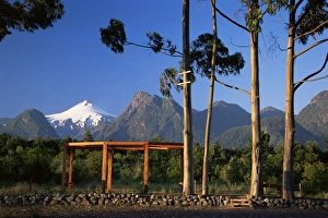 Volcano Villarrica, Villarrica National Park, Curarrehue, Chile, South America Volcano Villarrica, Villarrica National Park, Curarrehue, Chile, South America