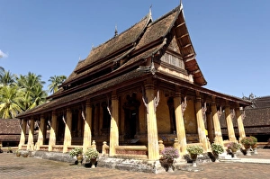 Southeast Asia Travel Guide Prints: Wat Sisaket