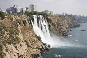 Anatolia Travel Destination Prints: Waterfall, Duden Stream