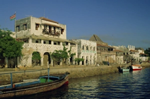 African Coastal Towns Prints: Waterfront