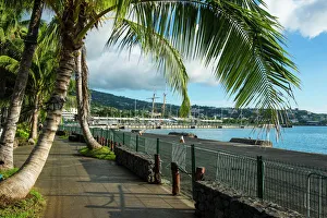Waterfront of Papeete, Tahiti, Society Islands, French Polynesia, Pacific Waterfront of Papeete, Tahiti, Society Islands, French Polynesia, Pacific