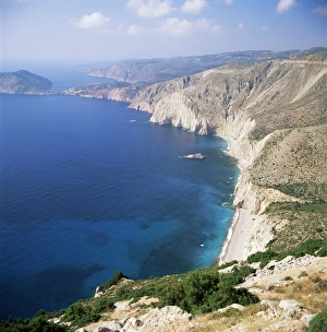 Kefalonia Island Greece Prints: West coast