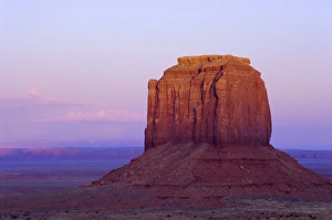 Monument Valley Sunset Prints: West Mitten at sunset