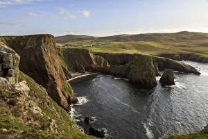 Westerwick Red Granite Coast Print