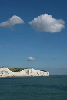Kent Coastline Prints: White Cliffs of Dover, Dover, Kent, England, United Kingdom, Europe