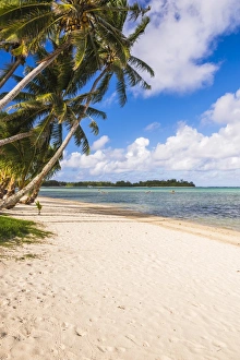 White sands of Muri Beach, Muri, Rarotonga, Cook Islands, South Pacific, Pacific White sands of Muri Beach, Muri, Rarotonga, Cook Islands, South Pacific, Pacific