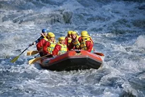 Images Dated 6th August 2008: White water rafting