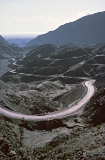 North West Frontier Province Photos Prints: Winding road