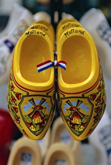 Images Dated 31st July 2008: Wooden clogs Print, Amsterdam Scene