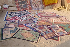 Traditional Indian Textiles Prints: Woven durries