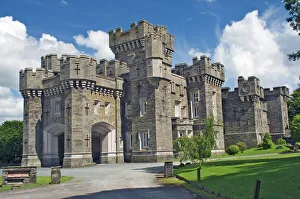 Wray Castle, holiday home of Beatrix Potter, Windermere, Lake District National Park Wray Castle, holiday home of Beatrix Potter, Windermere, Lake District National Park