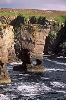 Orkney Islands Scotland Prints: Yesnaby Castle sea stack