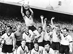 FA Cup Final Victory, Wolves vs Blackburn, Slater & Trophy FA Cup Final Victory, Wolves vs Blackburn, Slater & Trophy
