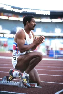 Athletic Prints: Daley Thompson Print - 1988 Seoul Olympics Decathlon