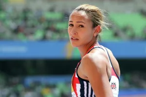 Athletic Prints: Print of Jess Ennis at 2011 World Championship Athletics