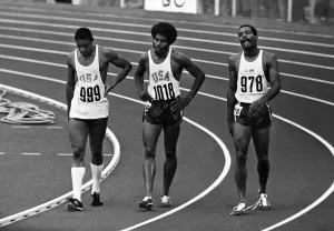 1972 Munich Olympics 400m Final Print