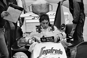 Ayrton Senna - 1984 British Grand Prix Practice Ayrton Senna - 1984 British Grand Prix Practice