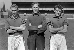 Brian Harris, Bert Harris, Ian Hillsdon - Everton Brian Harris, Bert Harris, Ian Hillsdon - Everton