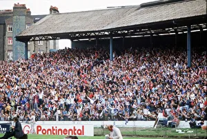 Chelsea fans in the Shed End in 1976 Chelsea fans in the Shed End in 1976