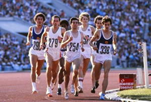 Coe, Cram and Ovett race for Great Britain in the 1980 Olympic 1500m Final Coe, Cram and Ovett race for Great Britain in the 1980 Olympic 1500m Final