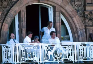 England V Australia Cricket Prints: A dejected Ian Botham during the Second Test of the 1981 Ashes