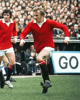 Images Dated 1st April 1972: Denis Law - Manchester United