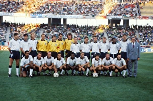 The full England squad at the 1990 World Cup The full England squad at the 1990 World Cup