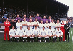 The England team that faced Scotland in the Grand Slam decider in 1990 The England team that faced Scotland in the Grand Slam decider in 1990