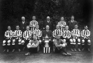 1924 FA Cup Winners Team Group Print