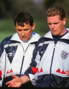 Paul Gascoigne Prints: Paul Gascoigne and Graham Taylor Print