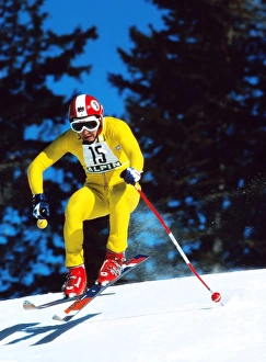 Franz Klammer at the 1976 Innsbruck Winter Olympics Franz Klammer at the 1976 Innsbruck Winter Olympics
