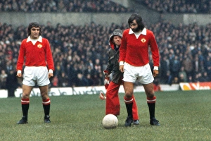 George Best is greeted by a young fan at he attempts to kick-off for Manchester United George Best is greeted by a young fan at he attempts to kick-off for Manchester United