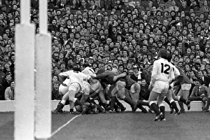Gerry McLoughlin scores for Ireland at Twickenham - 1982 Five Nations Championship Gerry McLoughlin scores for Ireland at Twickenham - 1982 Five Nations Championship