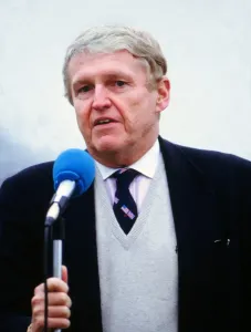 Prints of Golf - 1987 Dunhill Cup Mark McCormack McCormarck created the International Management Group (IMG), the worlds largest sports agency Golf Prints: 1987 Dunhill Cup Print - Mark McCormack Golf