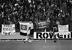 Hamburg fans show their support for Kevin Keegan in 1978 Hamburg fans show their support for Kevin Keegan in 1978