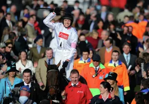 The Queen Mother Prints: Cheltenham Festival Day Two Print