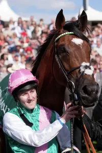 Horse Racing Prints: Frankel in the Parade Ring Print