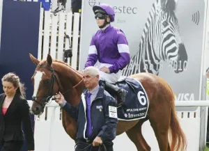 Impulsive Moment Print - 2014 Epsom Derby Horse Racing Photo