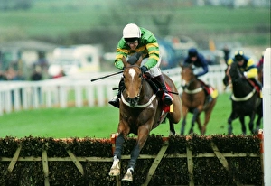 Istabraq wins the Champion hurdle during the 1998 Cheltenham Festival Istabraq wins the Champion hurdle during the 1998 Cheltenham Festival