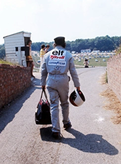 Jackie Stewart British Grand Prix Practice 1972 Jackie Stewart British Grand Prix Practice 1972