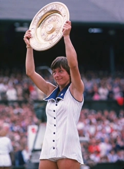 Martina Navratilova - 1978 Wimbledon Ladies Singles Champion Martina Navratilova - 1978 Wimbledon Ladies Singles Champion