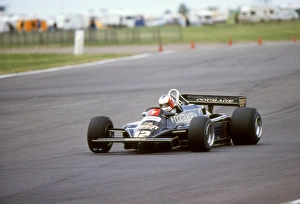 Nigel Mansell of Lotus at the 1981 British Grand Prix Nigel Mansell of Lotus at the 1981 British Grand Prix