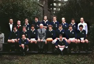 1978 Five Nations Championship Print: Scotland Team Group at Lansdowne Road