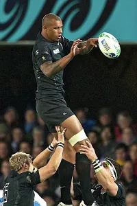 Rugby World Cup Prints: Courtney Lawes Rugby Union Print